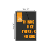 Motivational Attract Wall Frame with Quotes