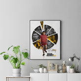 Custom Birthday Photo Collage Frame – Personalized Multi-Photo Wall Frame Gift