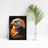 Eagle Wall Frame for Home and Office Decor