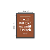 Motivational Quote Wall Framed Painting Set of 4 For Office