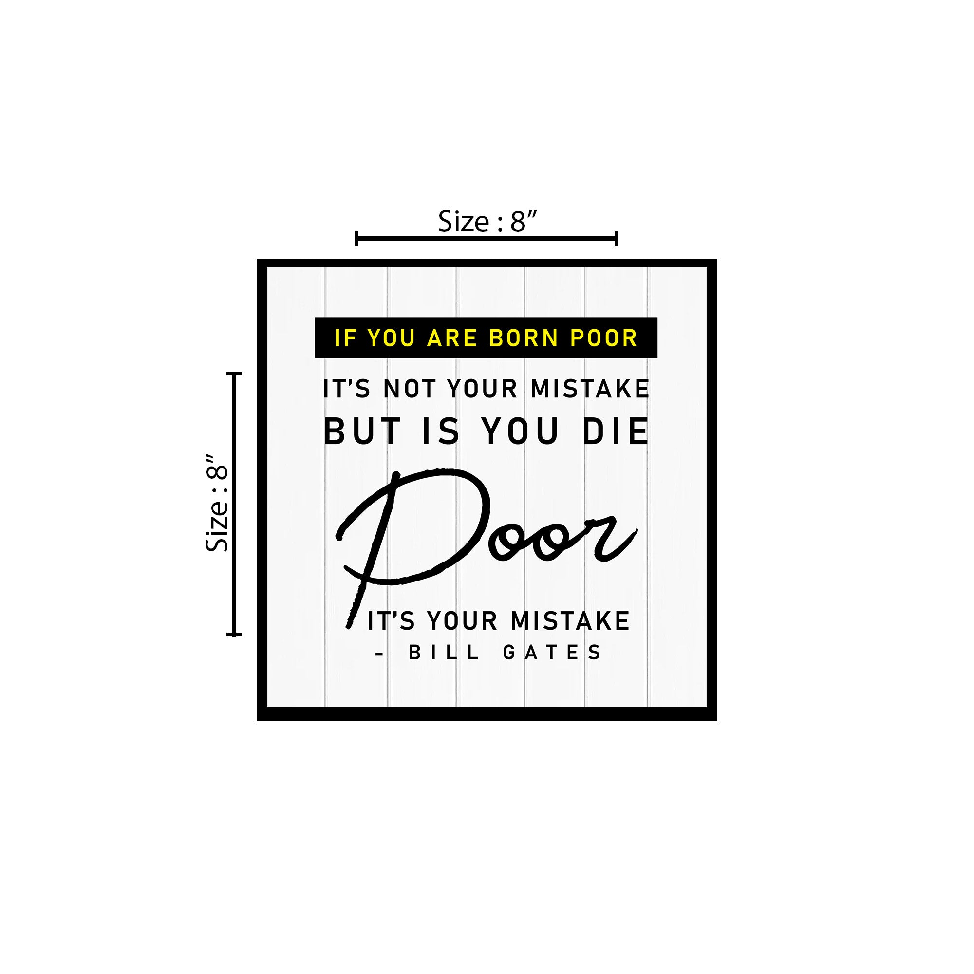 Motivational Wall Frame for Home and Office Decore