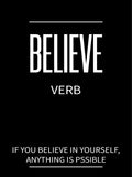 Motivational Quote Wall Frame for Office & Home Decor